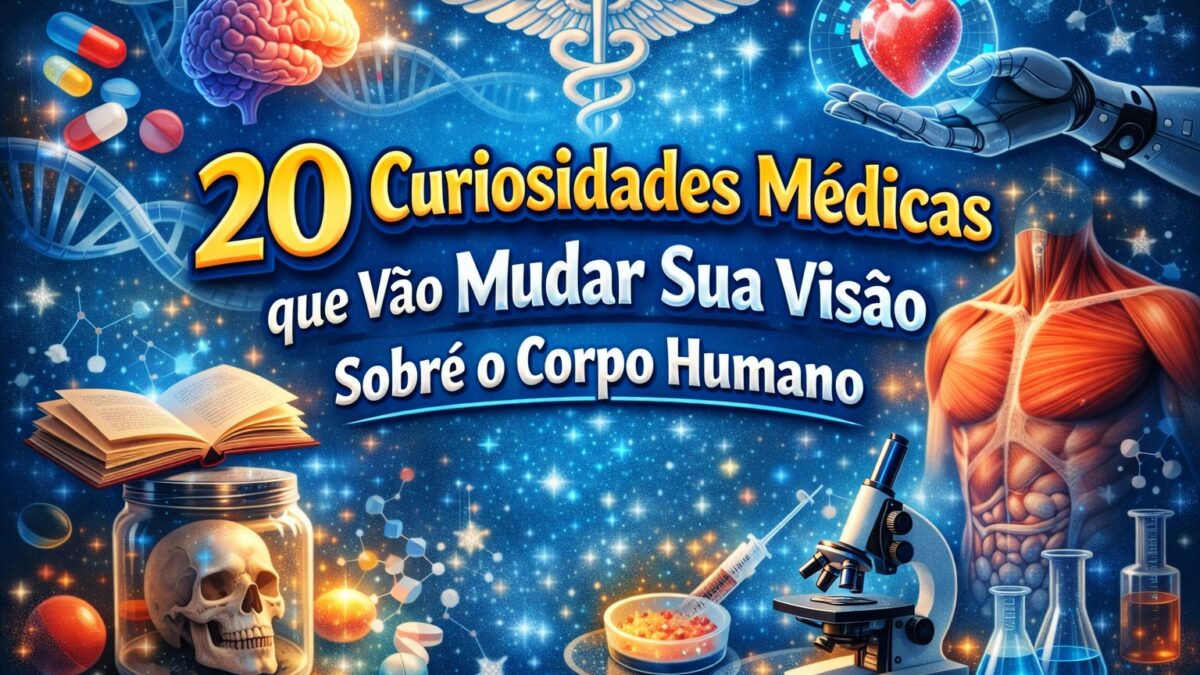 20 Curiosidades Médicas que Vão Mudar Sua Visão Sobre o Corpo Humano