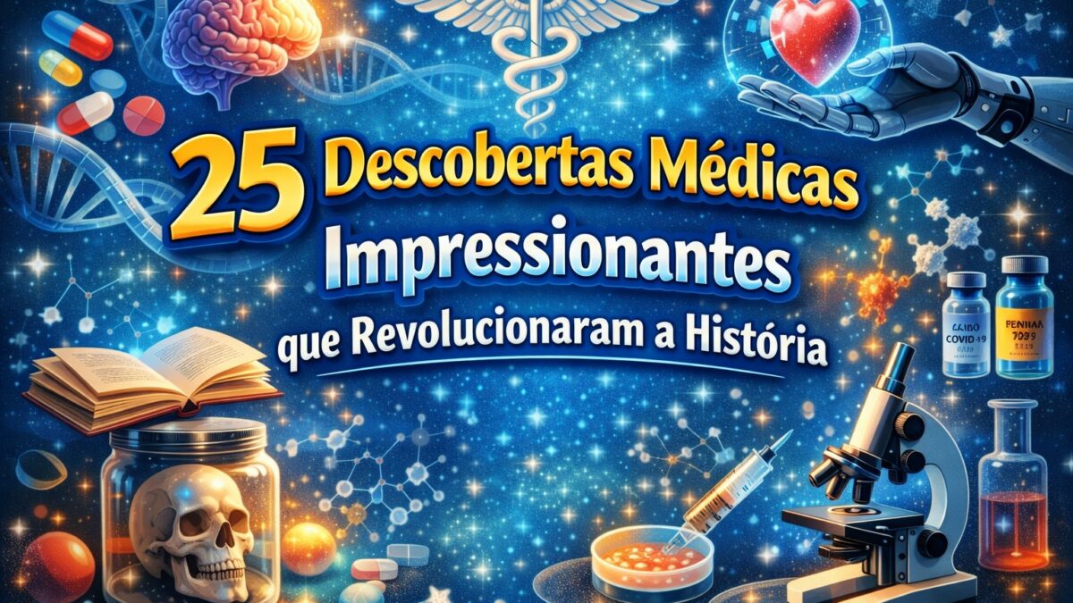 25 Descobertas Médicas Impressionantes que Revolucionaram a História